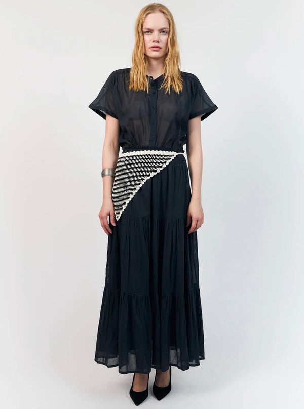 Lolly’s Laundry - Skirt - Diamond Maxi Blue skirt Lolly's Laundry - Cecil and Gunn