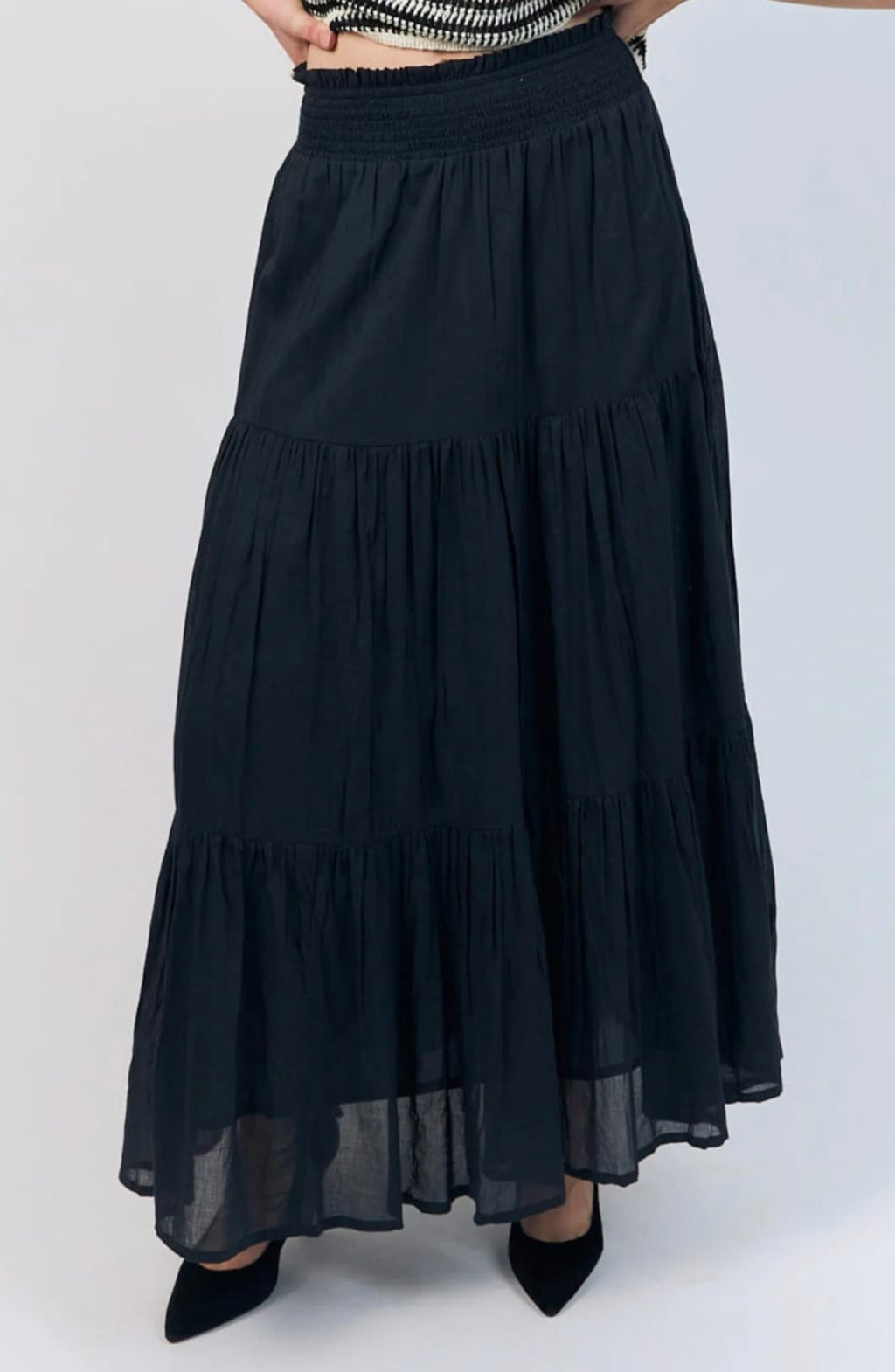 Lolly’s Laundry - Skirt - Diamond Maxi Blue skirt Lolly's Laundry - Cecil and Gunn