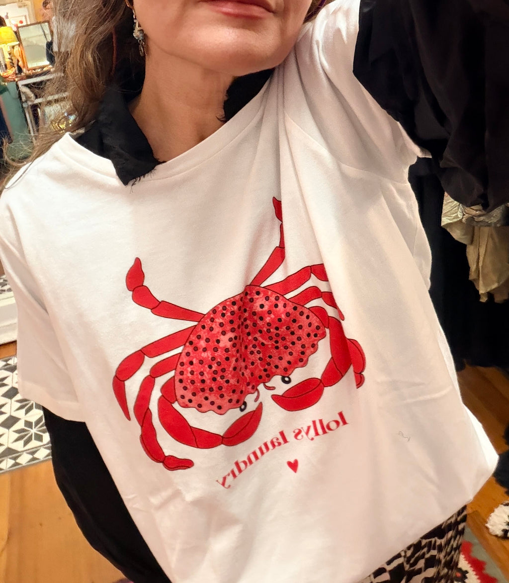 Lolly’s Laundry - Top - Roma Crab Tee - Cecil and Gunn