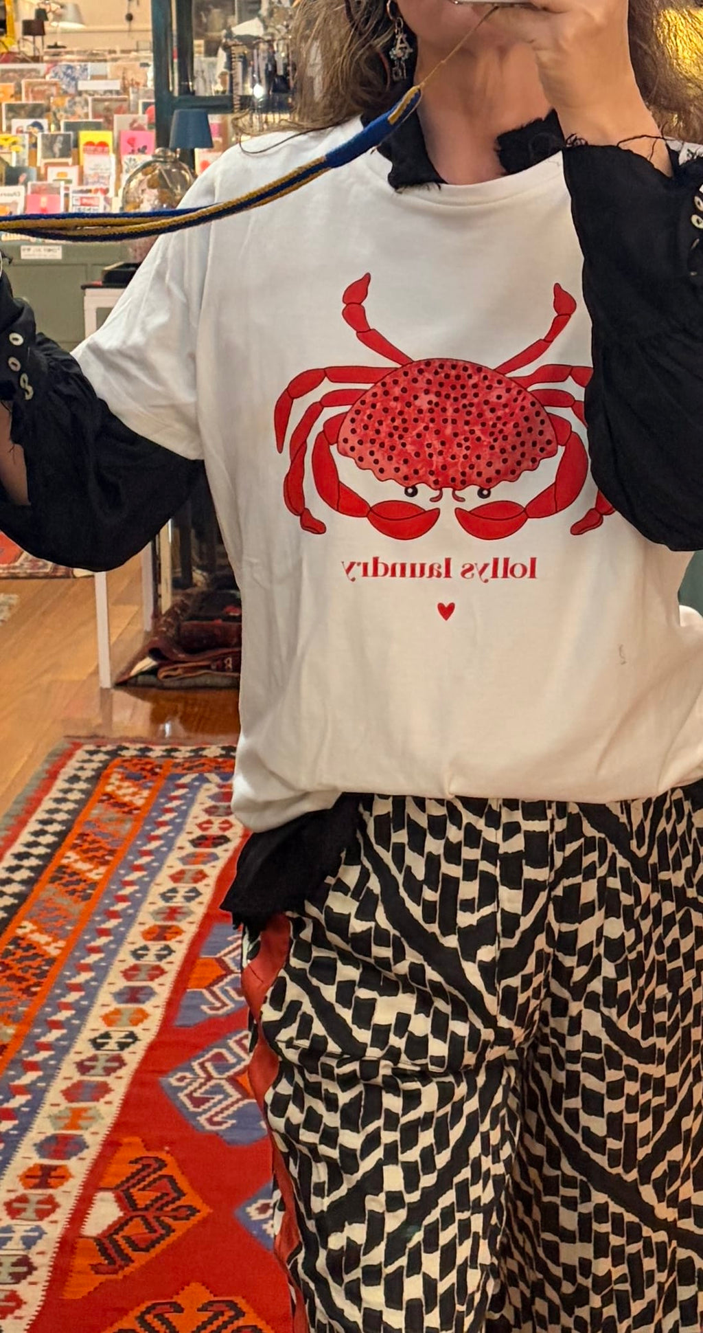 Lolly’s Laundry - Top - Roma Crab Tee - Cecil and Gunn