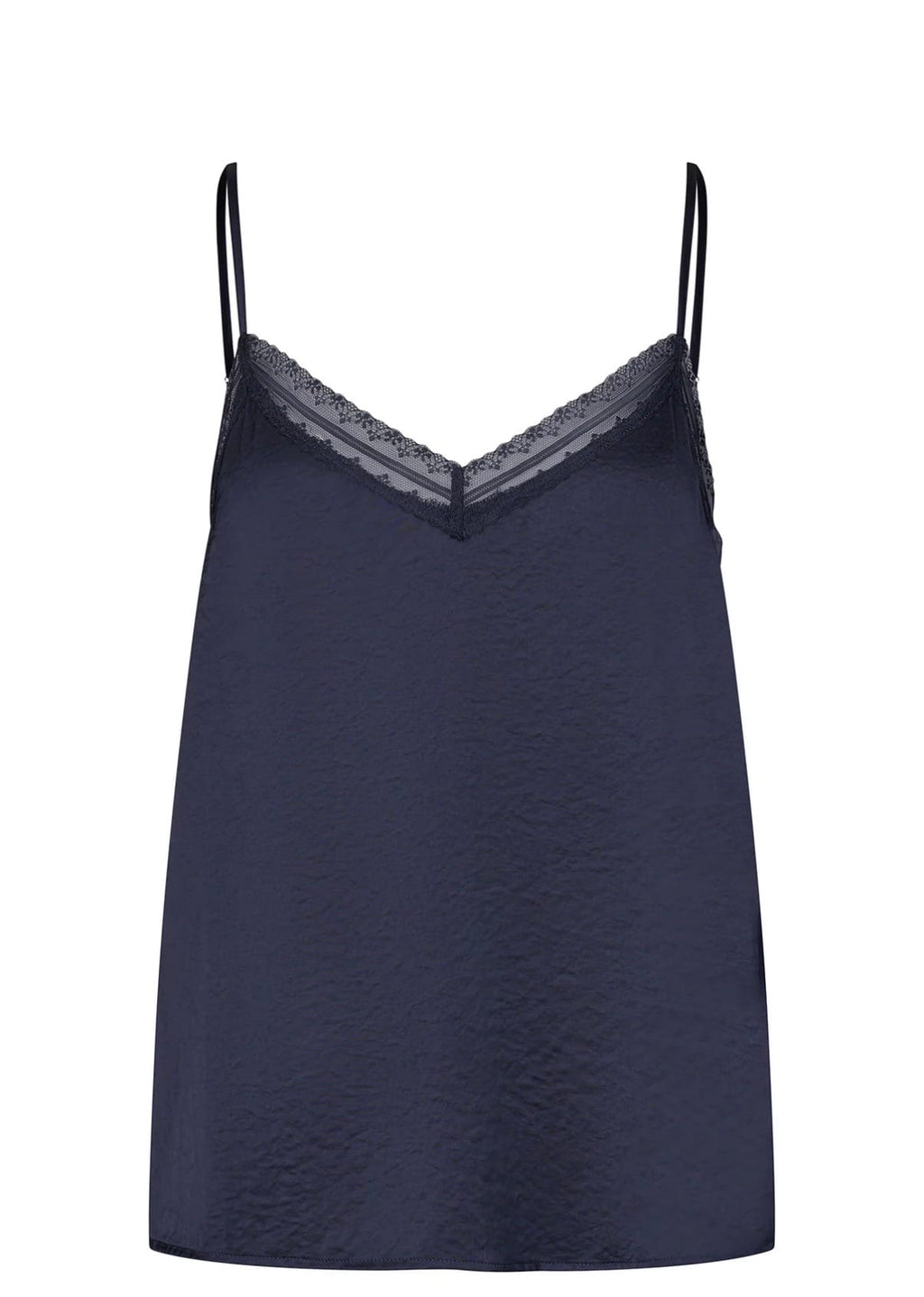 Lolly’s Laundry - Top - Viane Camisole Dark Blue - Cecil and Gunn