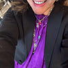 Lorena Laing - Tops - Button Back Blouse - Cecil and Gunn