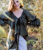 Lorena Laing - Tops - Button Back Blouse - Cecil and Gunn