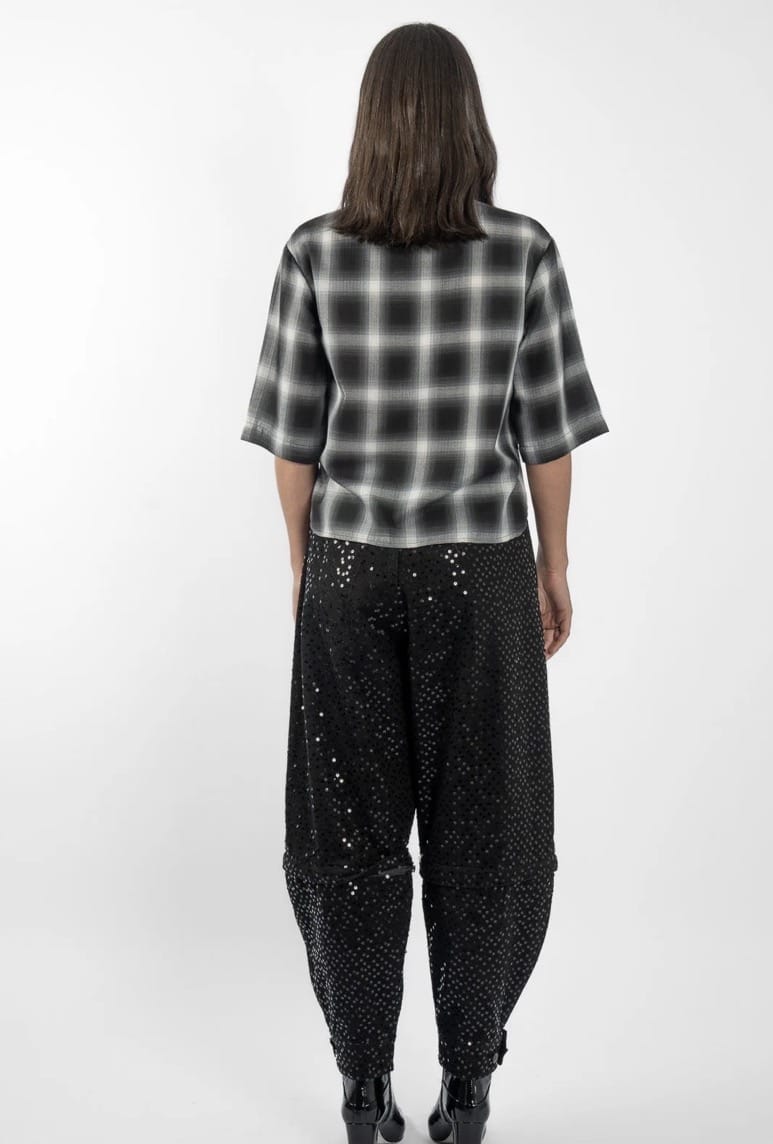 M.A.Dainty - Pants - Sequin Truckers - Cecil and Gunn