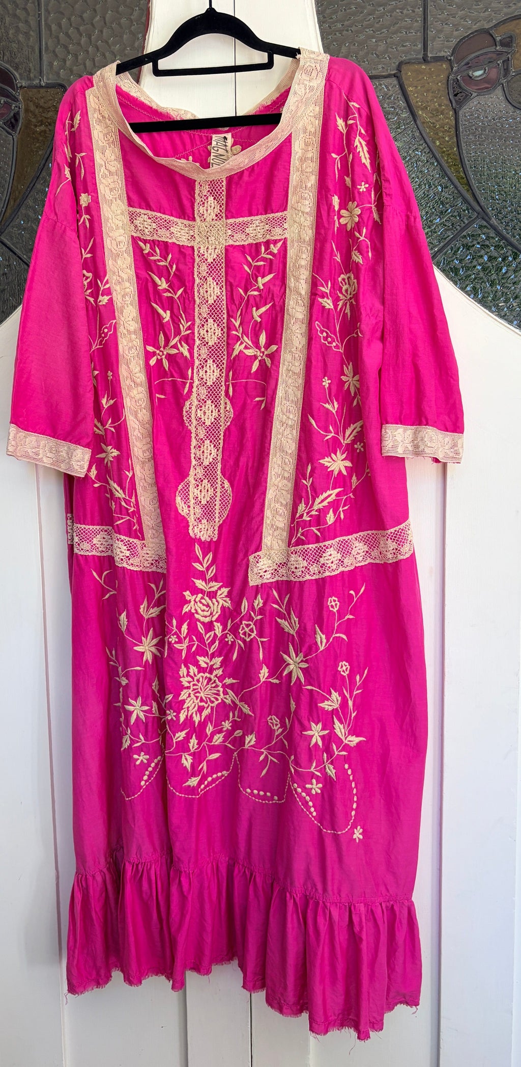 Magnolia Pearl - Dress - Anna Grace Embroidered Roses  dress - Cecil and Gunn