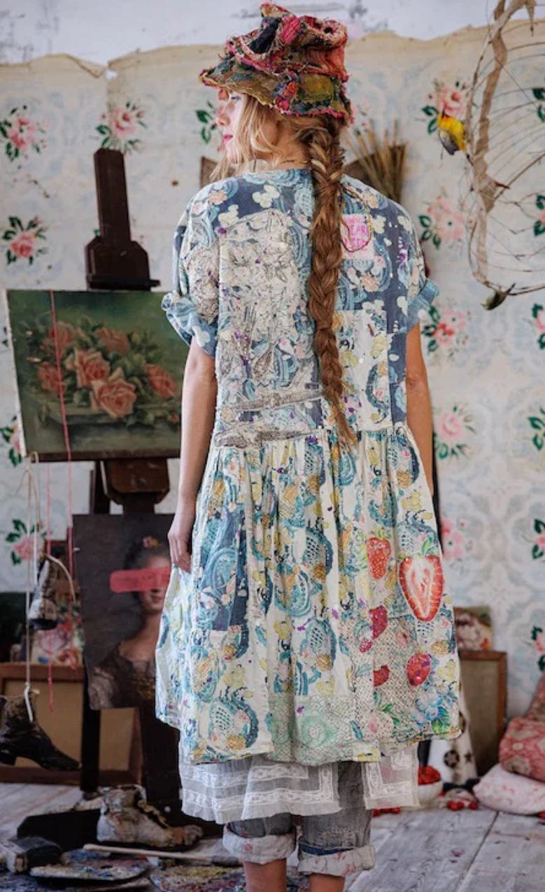 Magnolia Pearl - Dress - Appliqué Taigi Dress 1253 - Cecil and Gunn