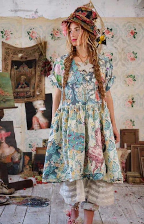 Magnolia Pearl - Dress - Appliqué Taigi Dress 1253 - Cecil and Gunn