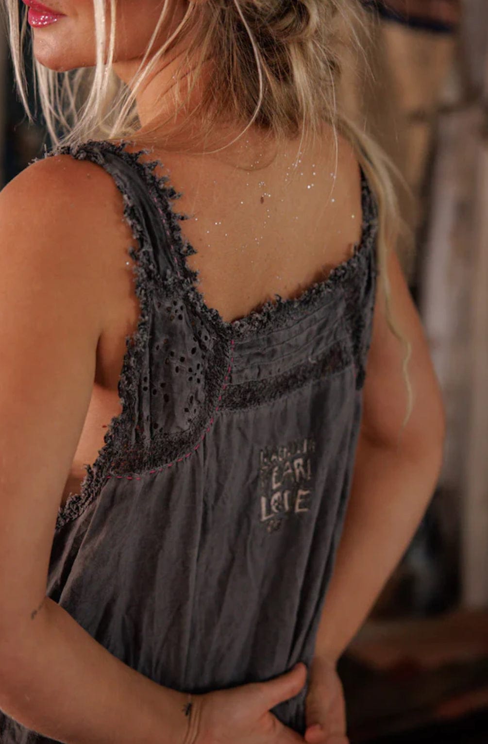 Magnolia Pearl - Dress - Taya Rose Slip Dress 1417 - Cecil and Gunn
