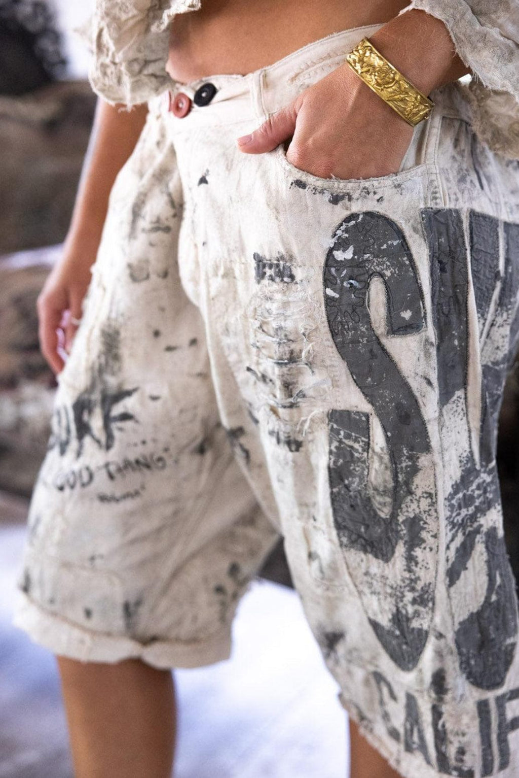 Magnolia Pearl - Pants - California Surf Miner Shorts  026 - Cecil and Gunn