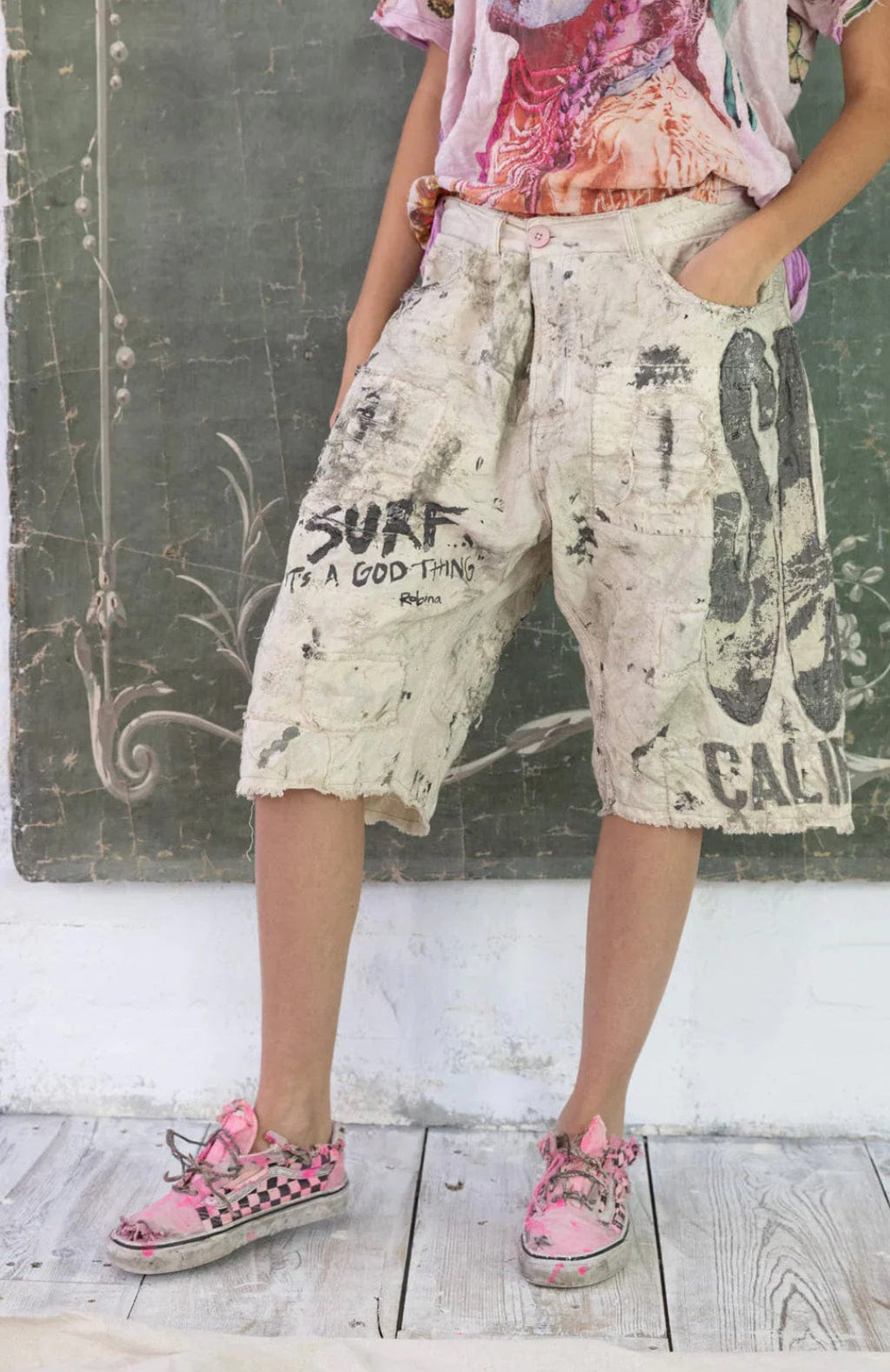 Magnolia Pearl - Pants - California Surf Miner Shorts  026 - Cecil and Gunn