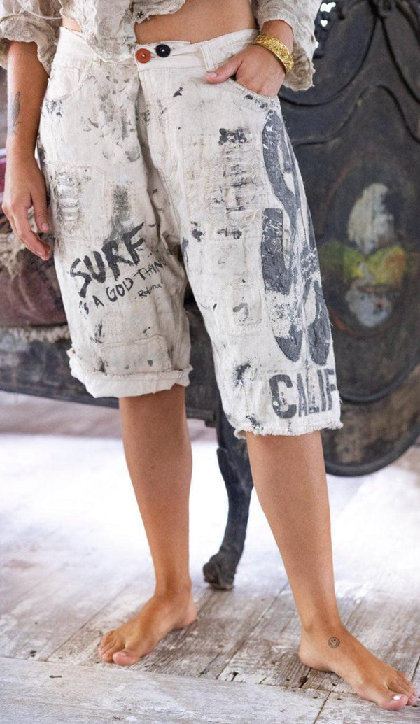 Magnolia Pearl - Pants - California Surf Miner Shorts  026 - Cecil and Gunn
