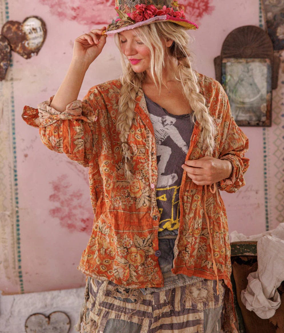 Magnolia Pearl - Shirt - Sunfaded Adison Workshirt - Cecil and Gunn