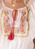 Magnolia Pearl - Tops - Embroidered Chrissy Folk Blouse - Cecil and Gunn