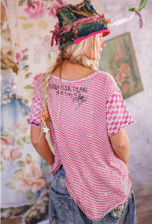 Magnolia Pearl - Tops - Piecewise Pocket Tee - Cecil and Gunn