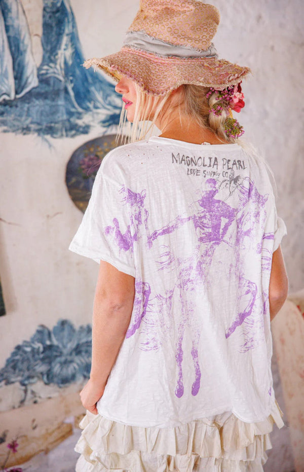 Magnolia Pearl - Tops - Texas Cowboy Tee - Cecil and Gunn