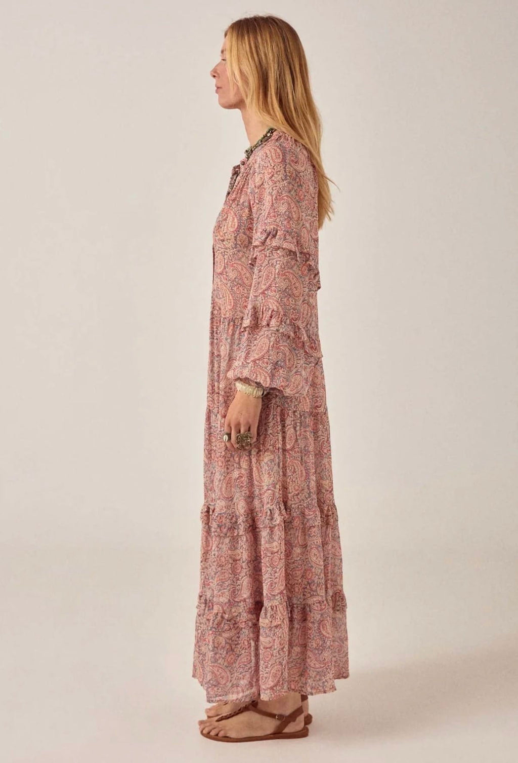 Maison Hotel - Dress - Paquita Dress in Wild Dust - Cecil and Gunn