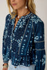 Maison Hotel - Jacket - Sora Blouse in Shibori - Cecil and Gunn