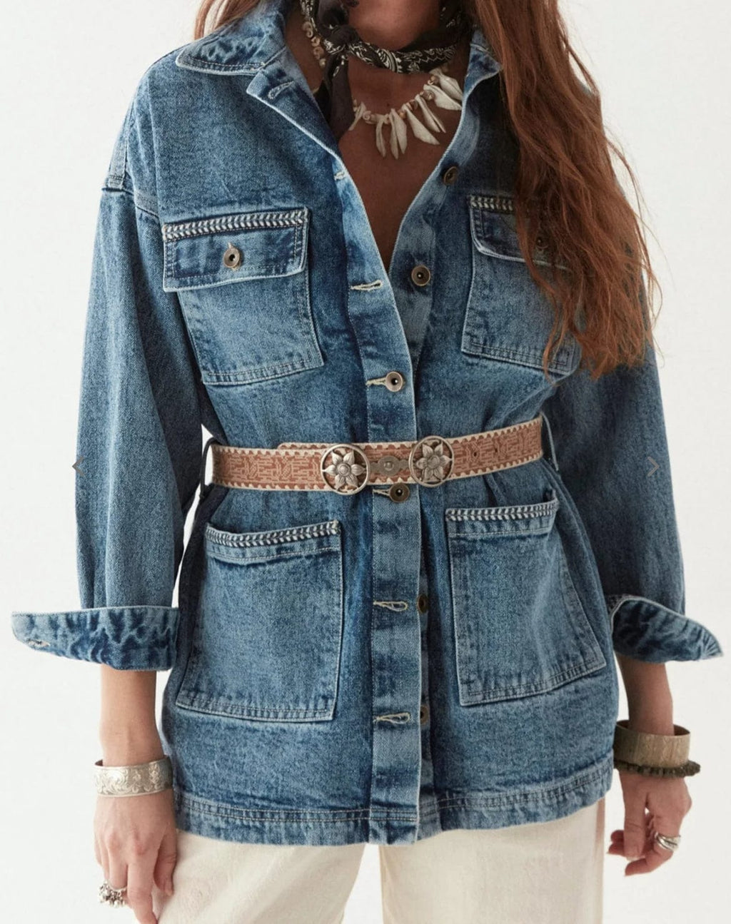 Maison Hotel - Jacket - Wayne Jacket in Western Blue - Cecil and Gunn