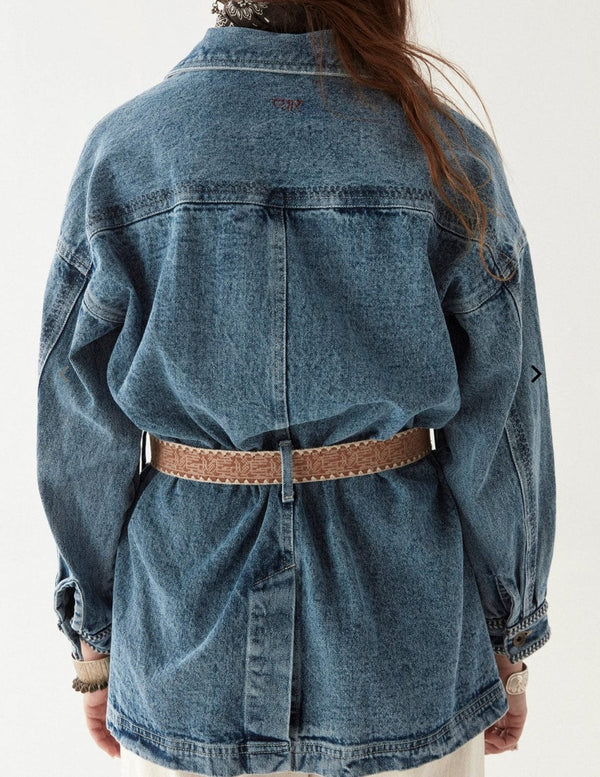 Maison Hotel - Jacket - Wayne Jacket in Western Blue - Cecil and Gunn