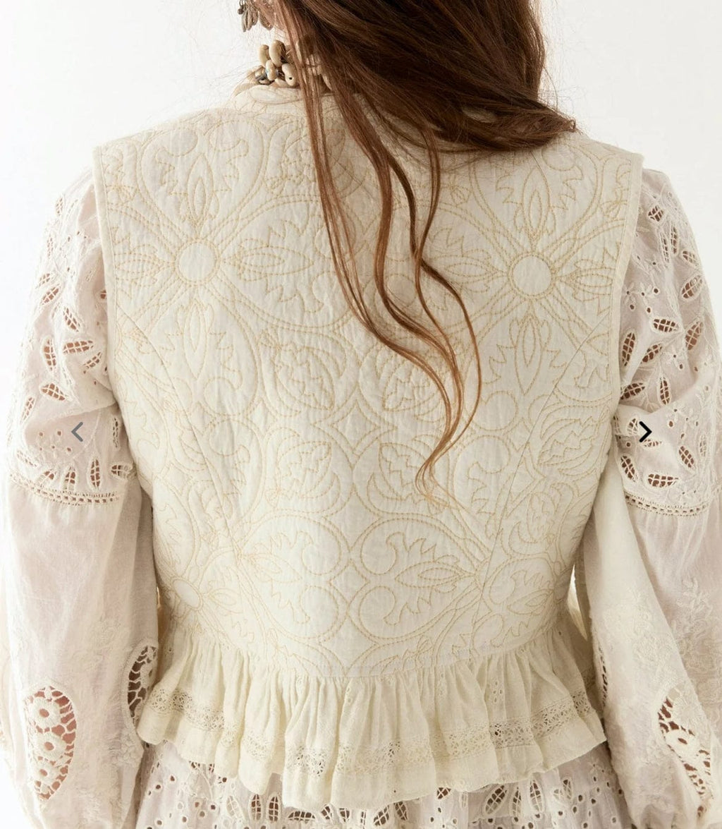 Maison Hotel - Outerwear - Sandro Vest - Cecil and Gunn