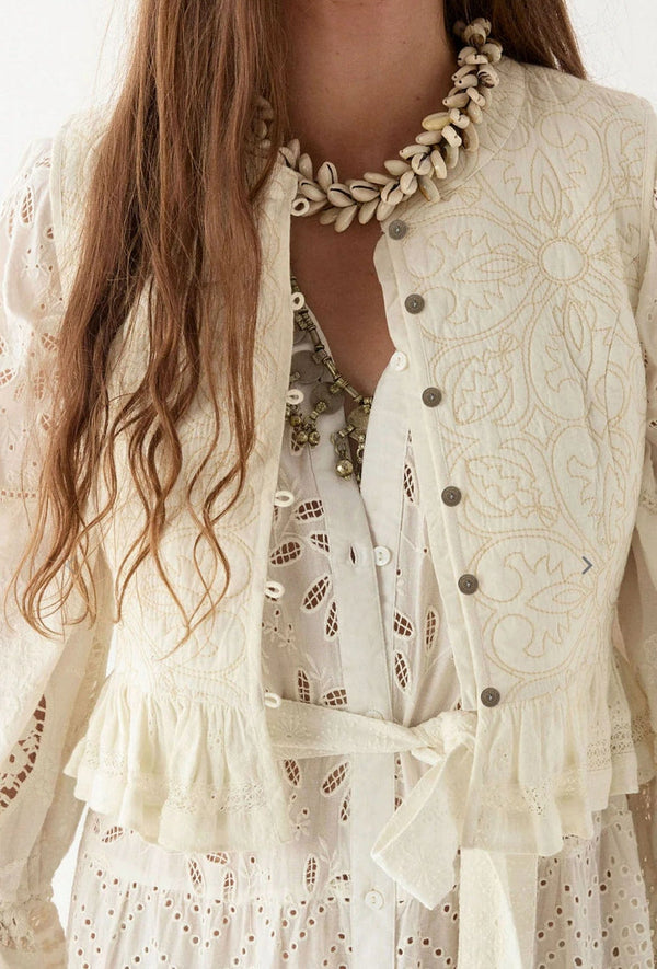 Maison Hotel - Outerwear - Sandro Vest - Cecil and Gunn