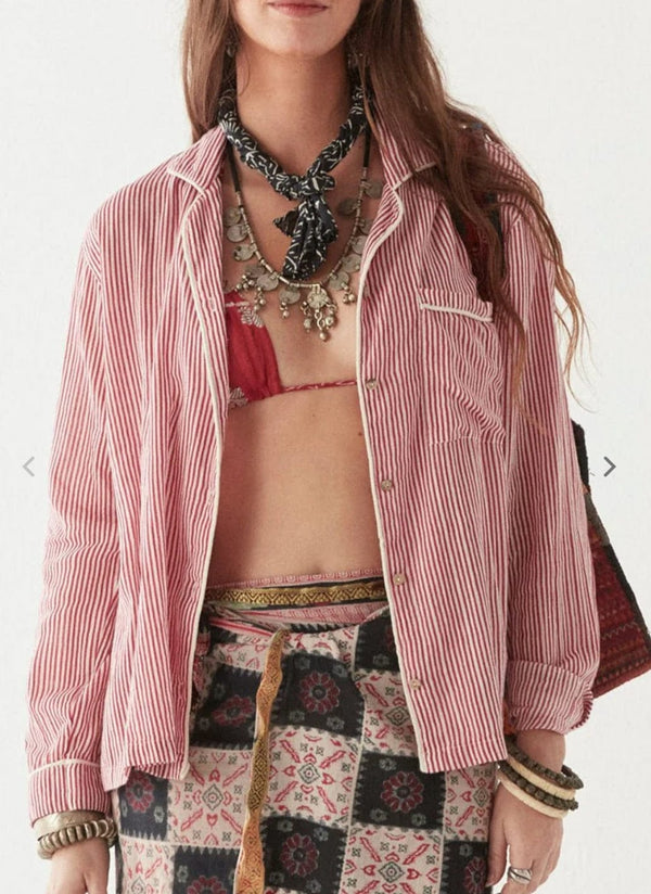Maison Hotel - Shirt - Dodo Striped Shirt - Cecil and Gunn