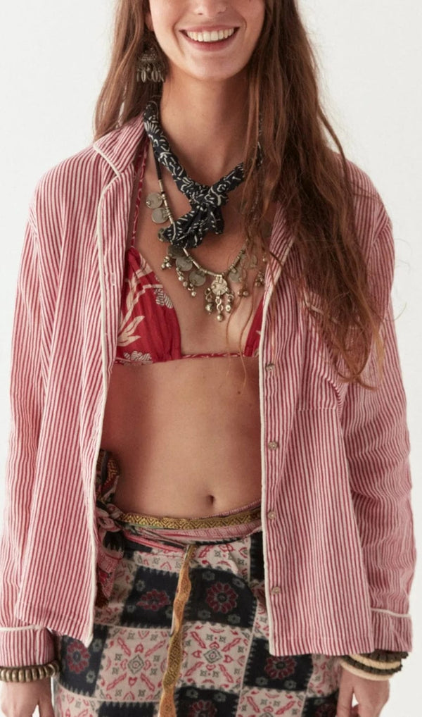 Maison Hotel - Shirt - Dodo Striped Shirt - Cecil and Gunn