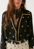 Maison Hotel - Shirt - Dylan Blouse in Starry Night - Cecil and Gunn