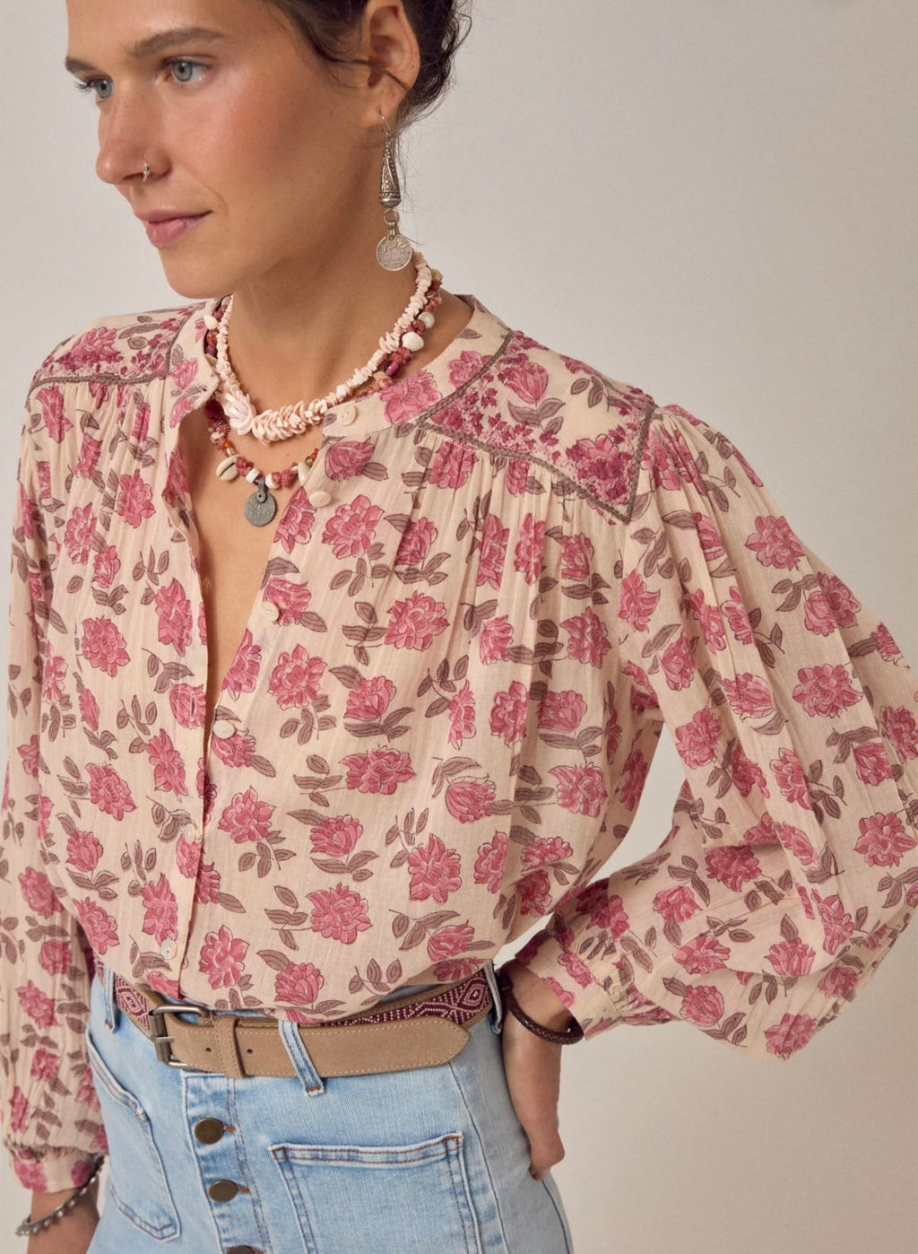 Maison Hotel - Shirt - Lennox Blouse - Cecil and Gunn