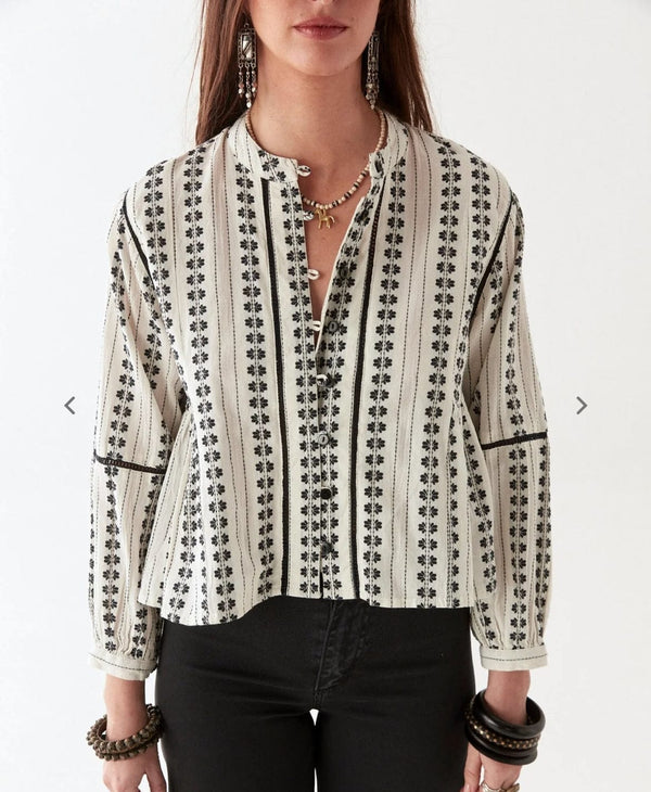 Maison Hotel - Top - Consuelito Blouse - Cecil and Gunn