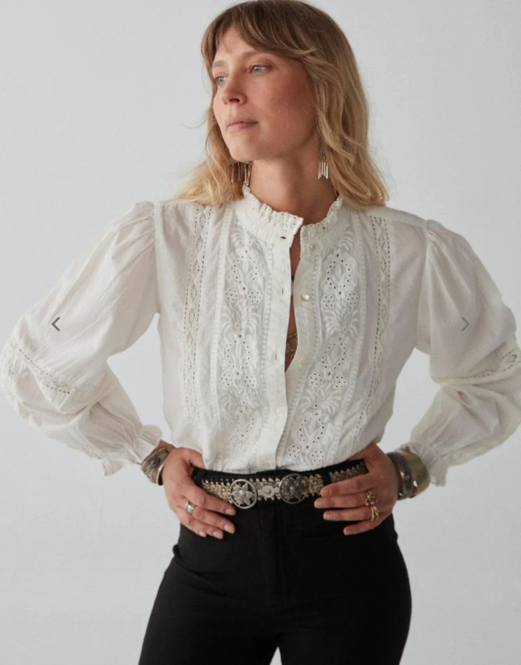 Maison Hotel - Tops - Emmanuelle Blouse - Cecil and Gunn