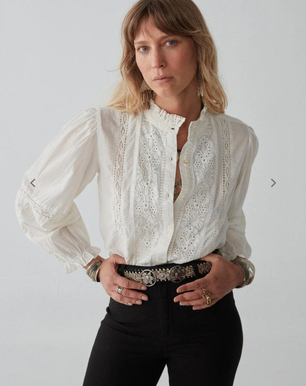 Maison Hotel - Tops - Emmanuelle Blouse - Cecil and Gunn