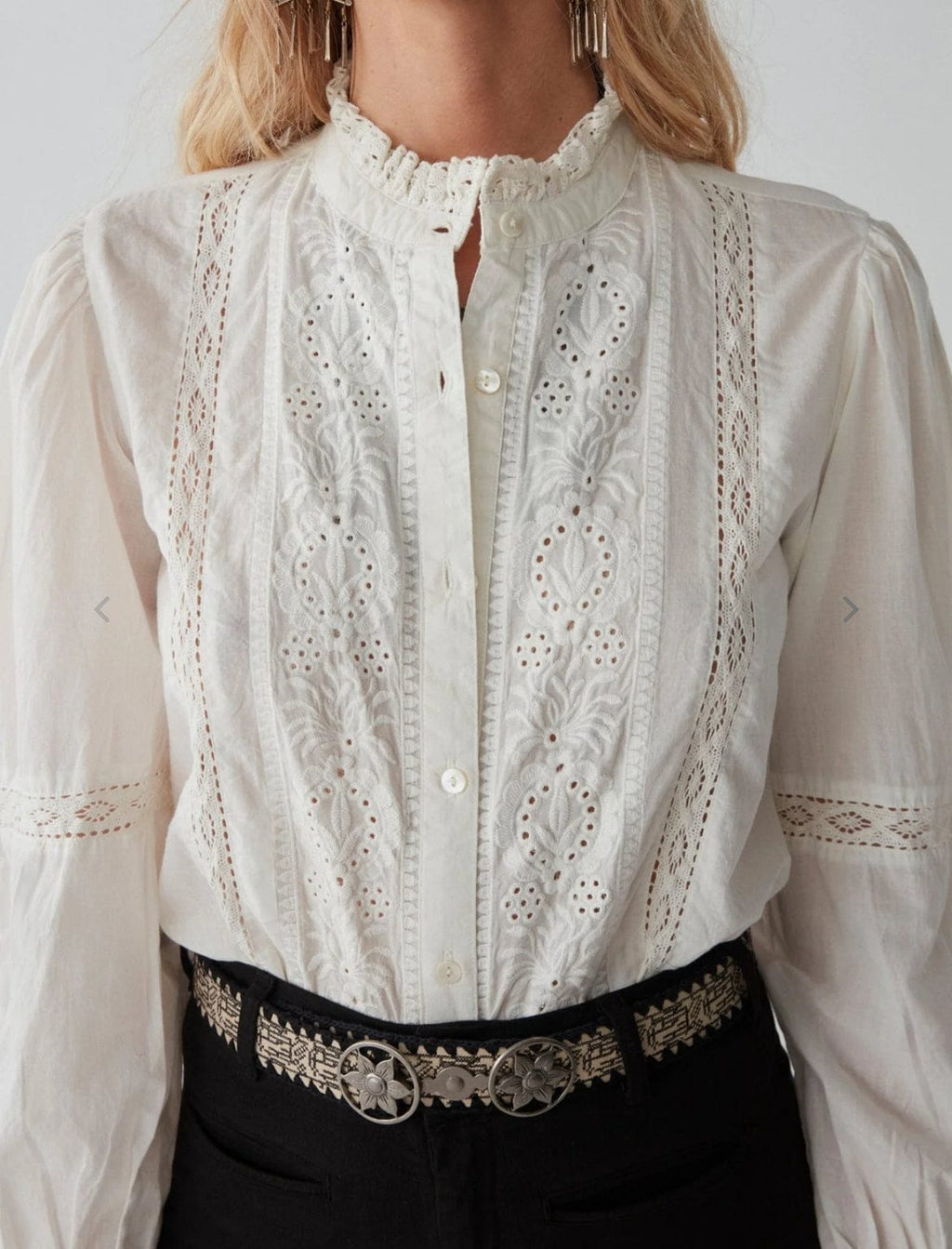 Maison Hotel - Tops - Emmanuelle Blouse - Cecil and Gunn
