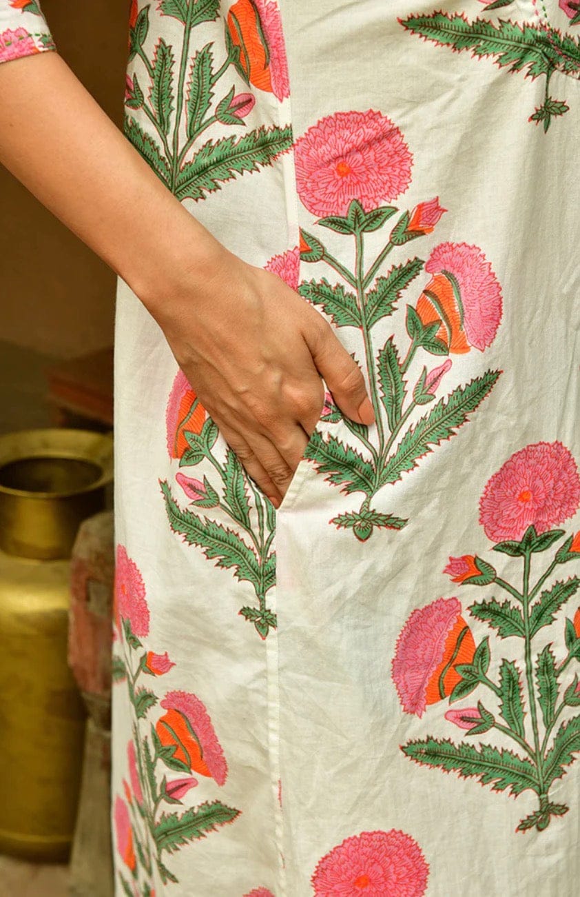 Mandalay Designs - Dress - Big Marigold Shirtdress - Cecil and Gunn