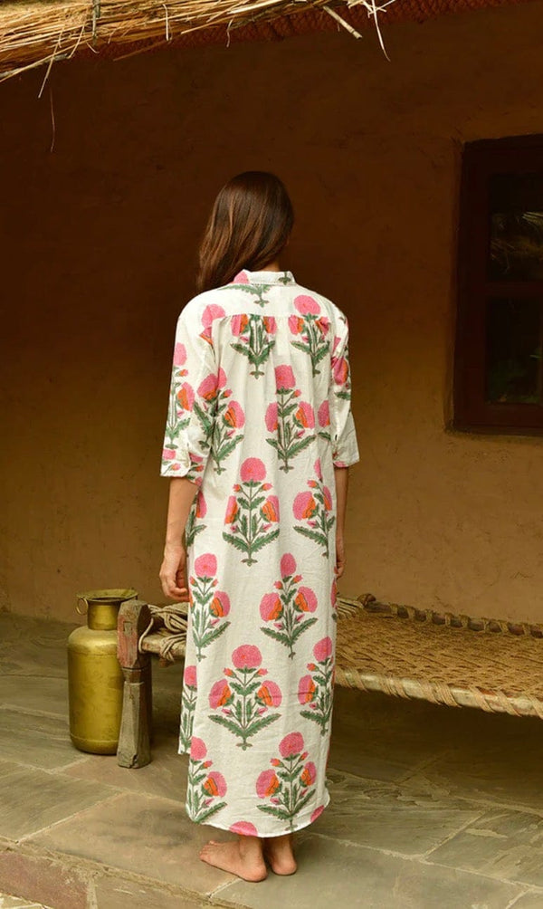 Mandalay Designs - Dress - Big Marigold Shirtdress - Cecil and Gunn