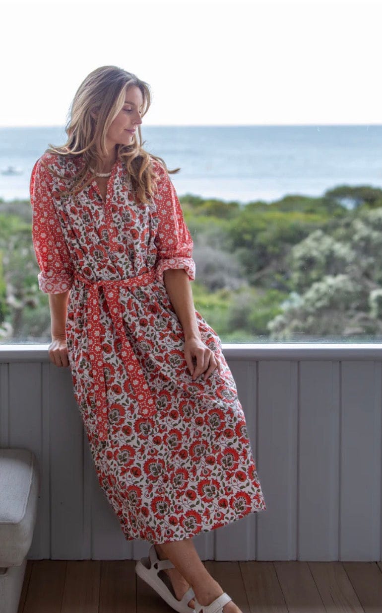 Mandalay Designs - Dress - Folk Love Maxi - Cecil and Gunn