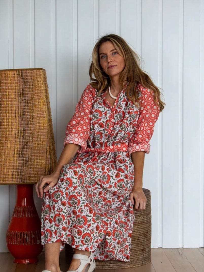 Mandalay Designs - Dress - Folk Love Maxi - Cecil and Gunn