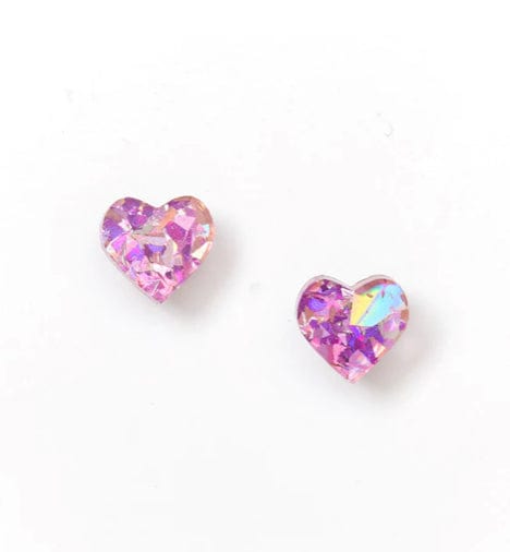 Martha Jean - Earrings - Heart Studs - Cecil and Gunn