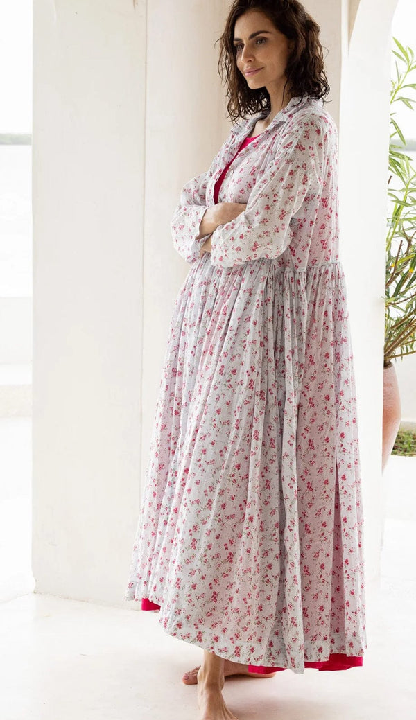 Meg By Design - Dress - Edith Dress in Cotton Voile - Cecil and Gunn