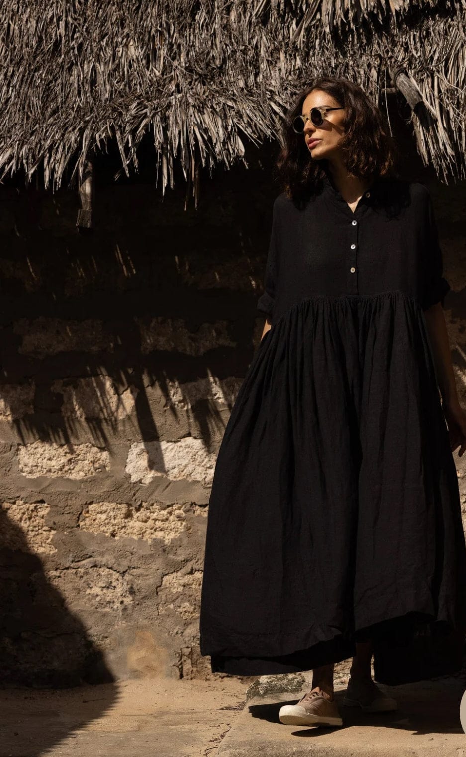 Meg By Design - Dress - Edith Dress Linen - Cecil and Gunn