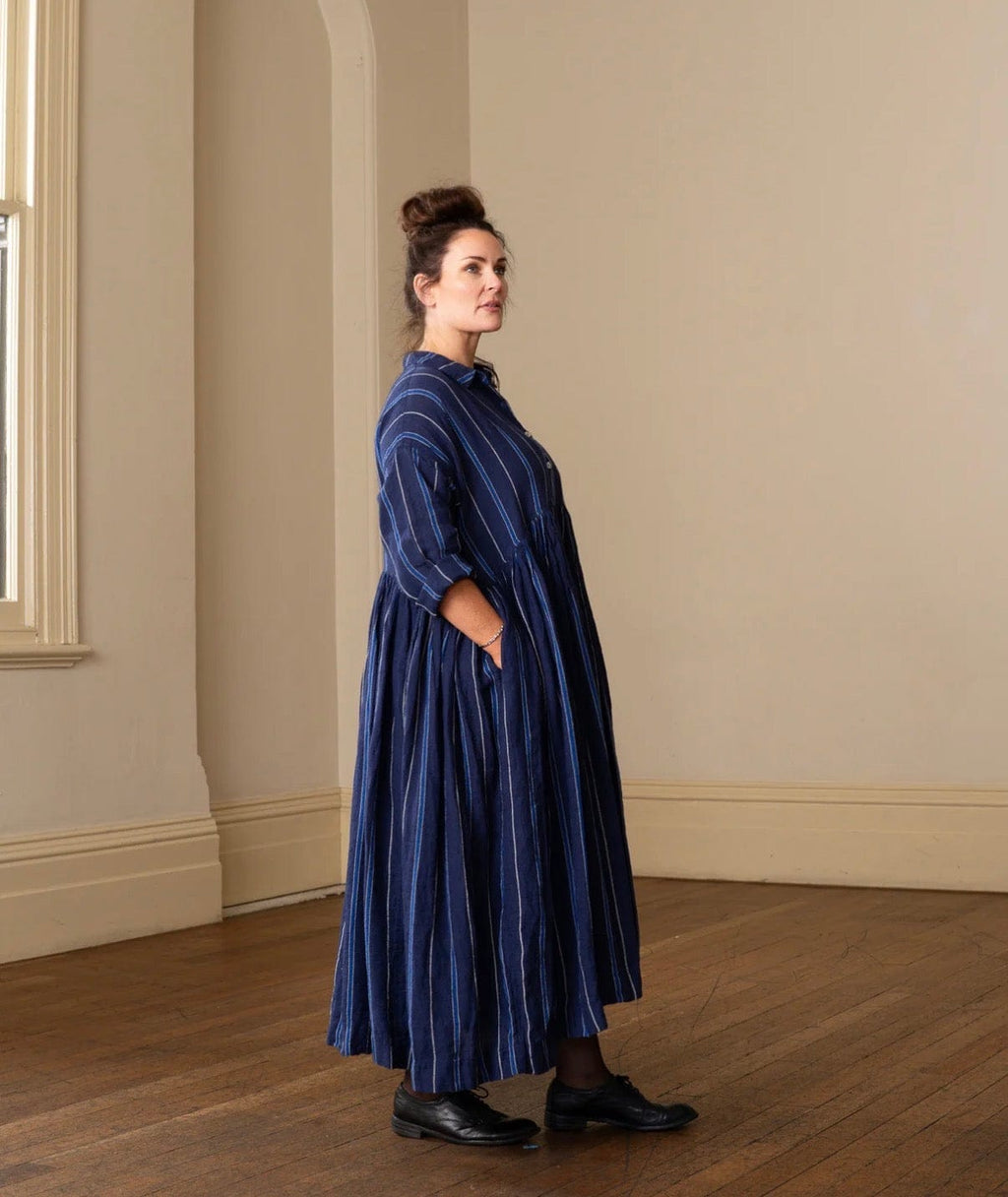 Meg By Design - Dress - Edith Dress Linen - Cecil and Gunn