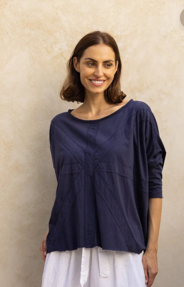 Meg By Design - Tops - Union Tee - Cecil and Gunn