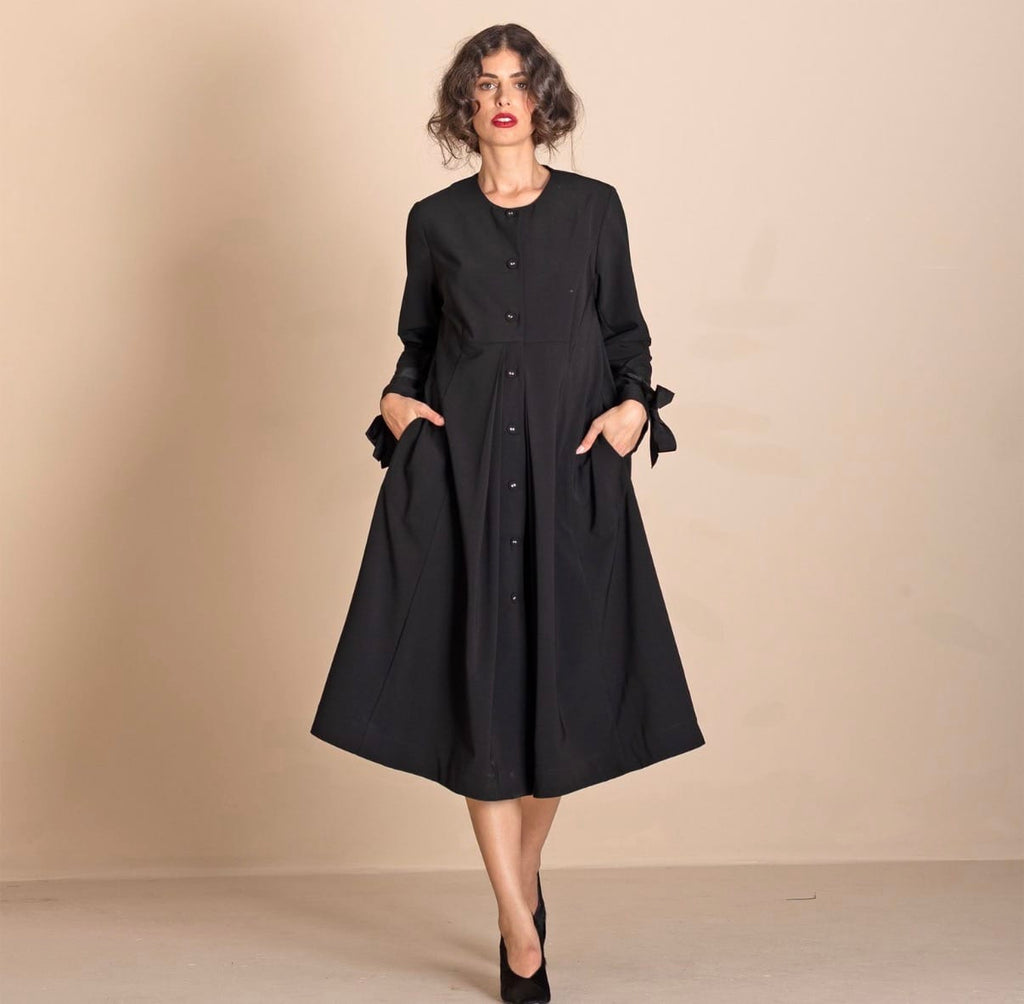 Megan Salmon - Coat - Mara Duelling Coat - Cecil and Gunn