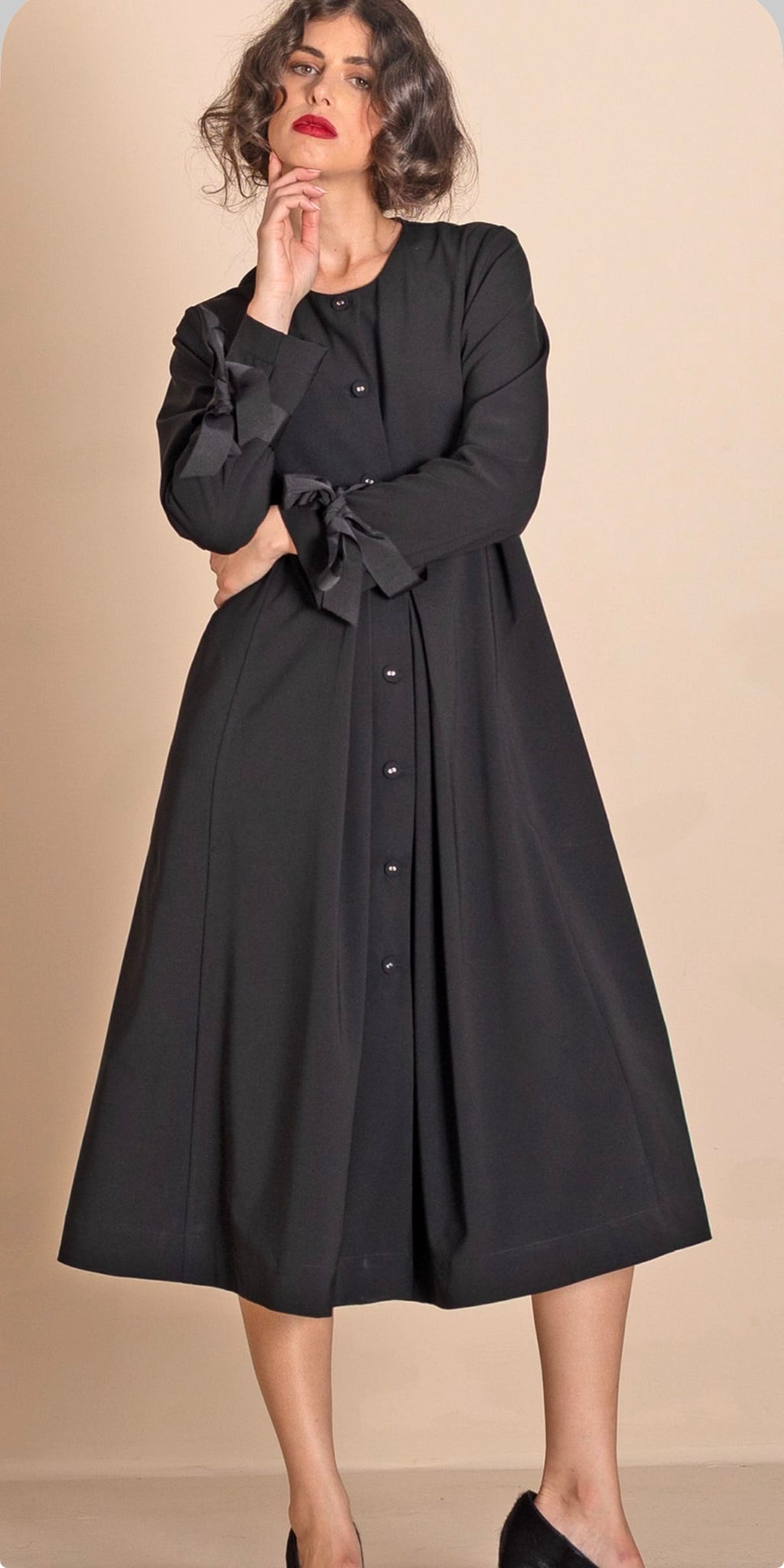 Megan Salmon - Coat - Mara Duelling Coat - Cecil and Gunn