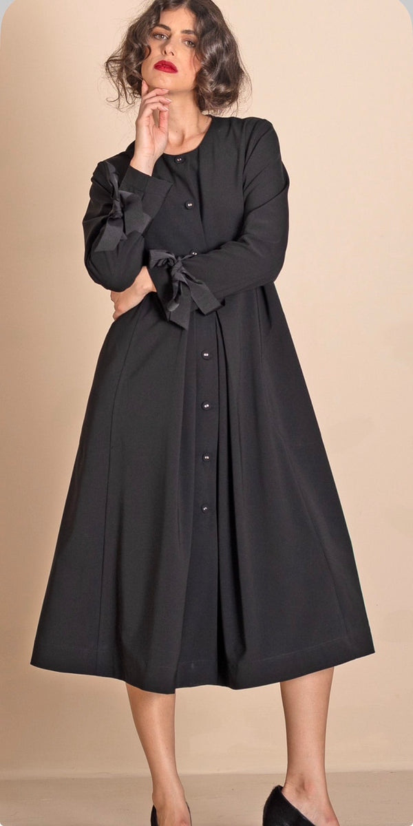 Megan Salmon - Coat - Mara Duelling Coat - Cecil and Gunn