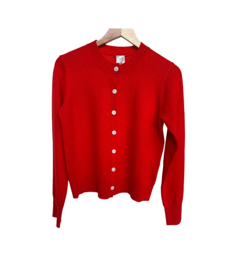 Montaigne - Cardigan - Minimalist Lambswool Cardiganu - Cecil and Gunn