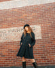 Montaigne - Coat - Berg French Linen Peacoat - Cecil and Gunn