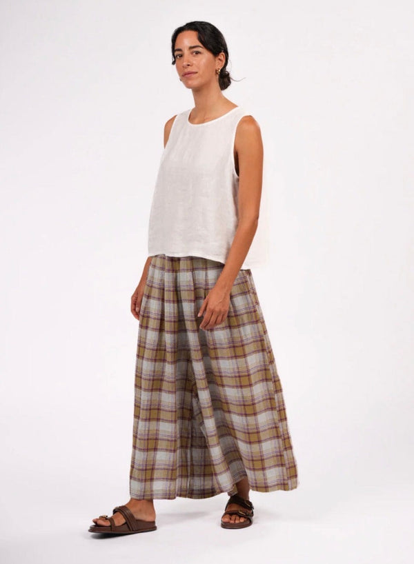 Montaigne - Pants - Culottes in French Linen - Cecil and Gunn