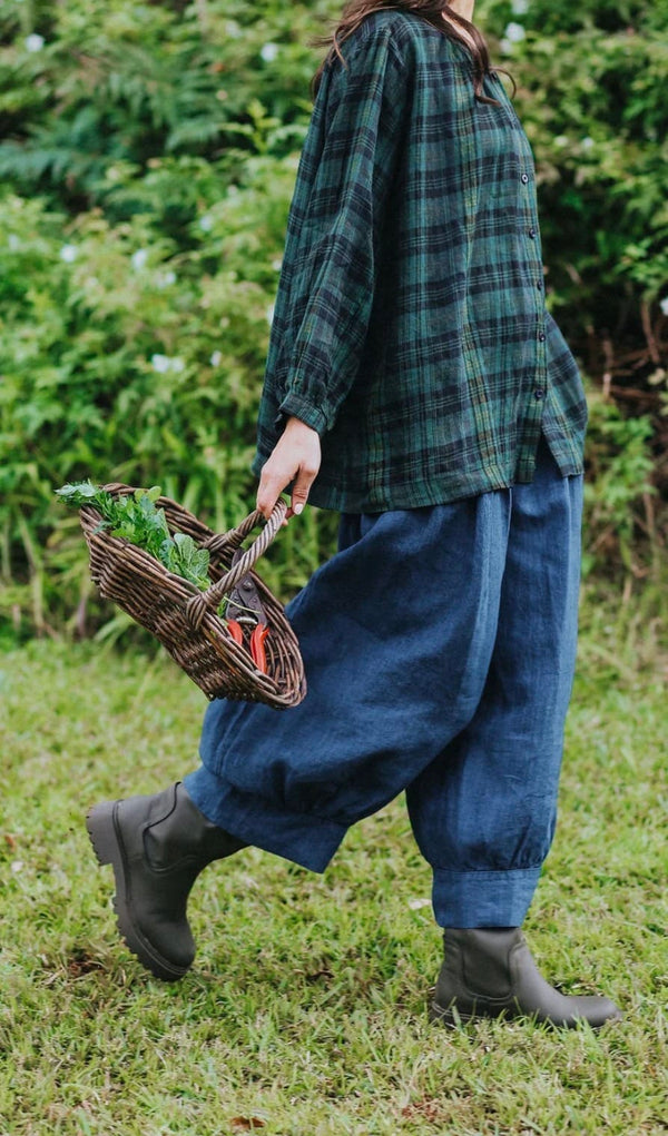Montaigne - Pants - Desi Linen Pants - Cecil and Gunn