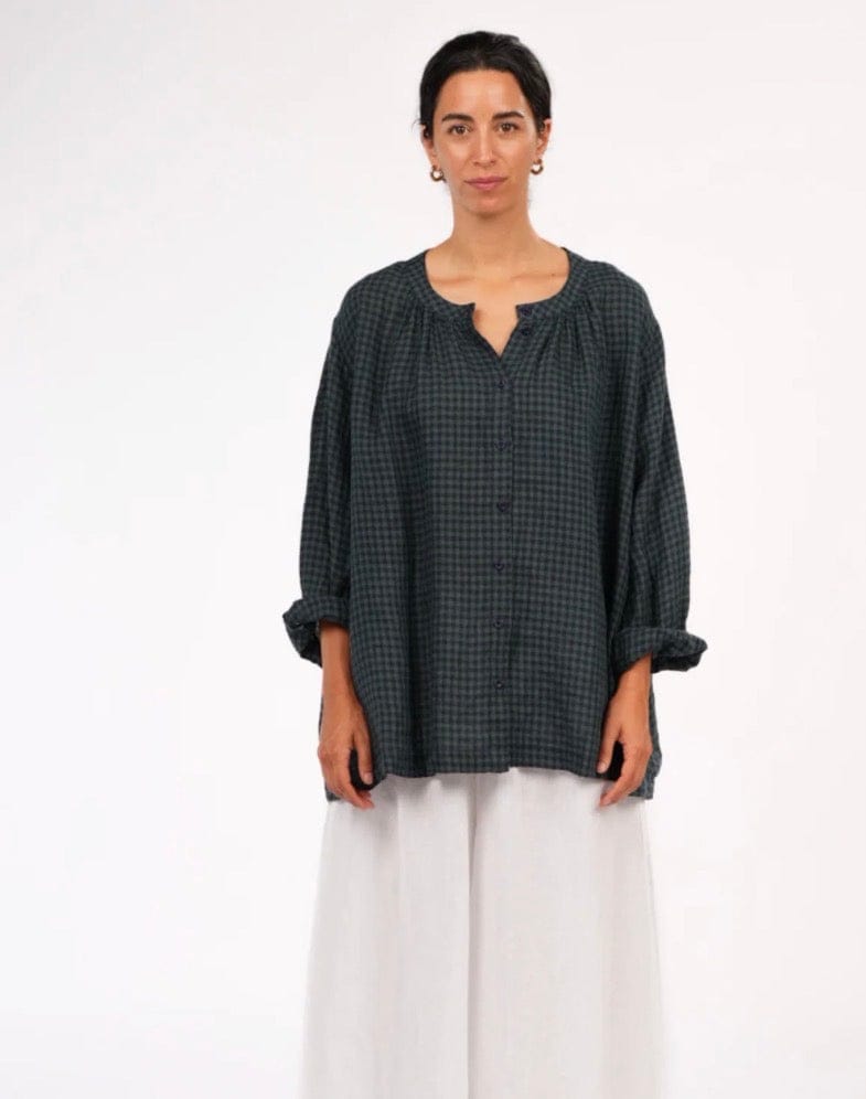 Montaigne - Top - Carmen Linen Top - Cecil and Gunn